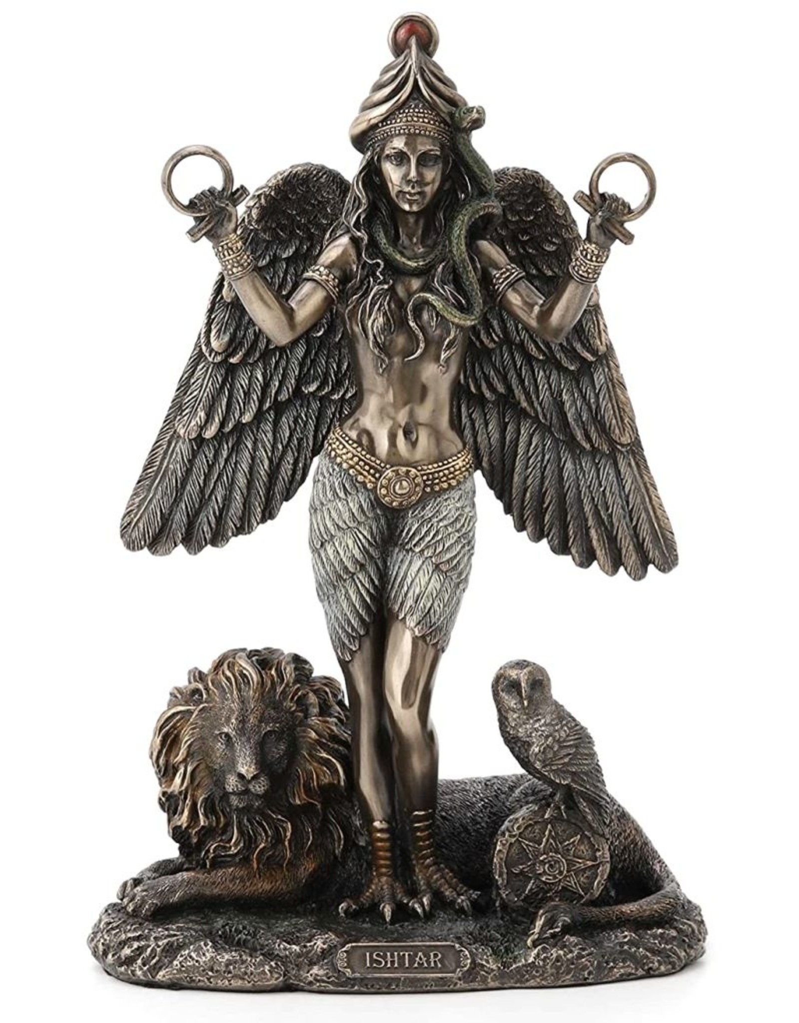 Veronese Design Giftware Beelden Collectables  - Ishtar - Godin van Liefde, Oorlog en Seks