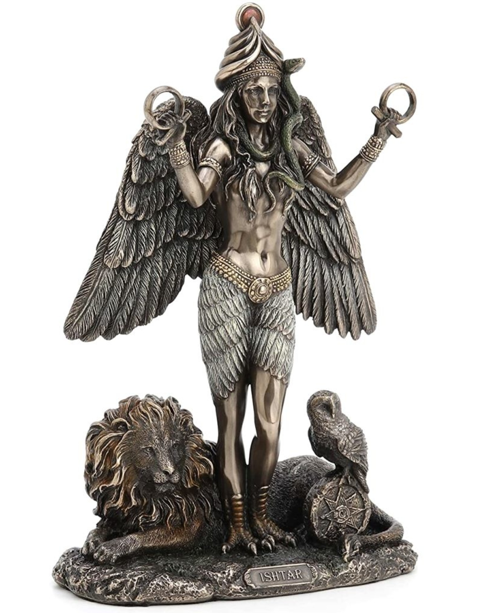 Veronese Design Giftware Beelden Collectables  - Ishtar - Godin van Liefde, Oorlog en Seks