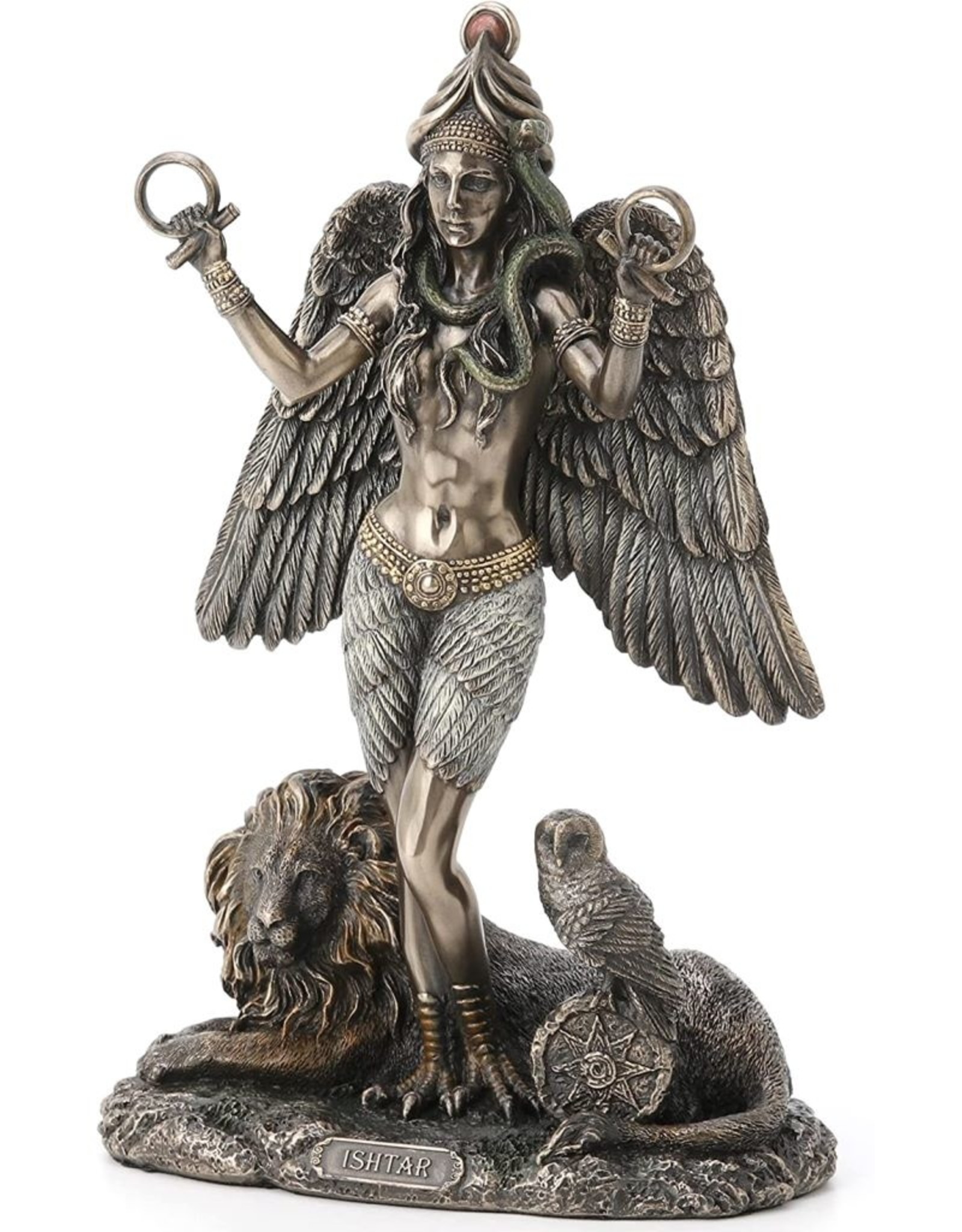 Veronese Design Giftware Beelden Collectables  - Ishtar - Godin van Liefde, Oorlog en Seks