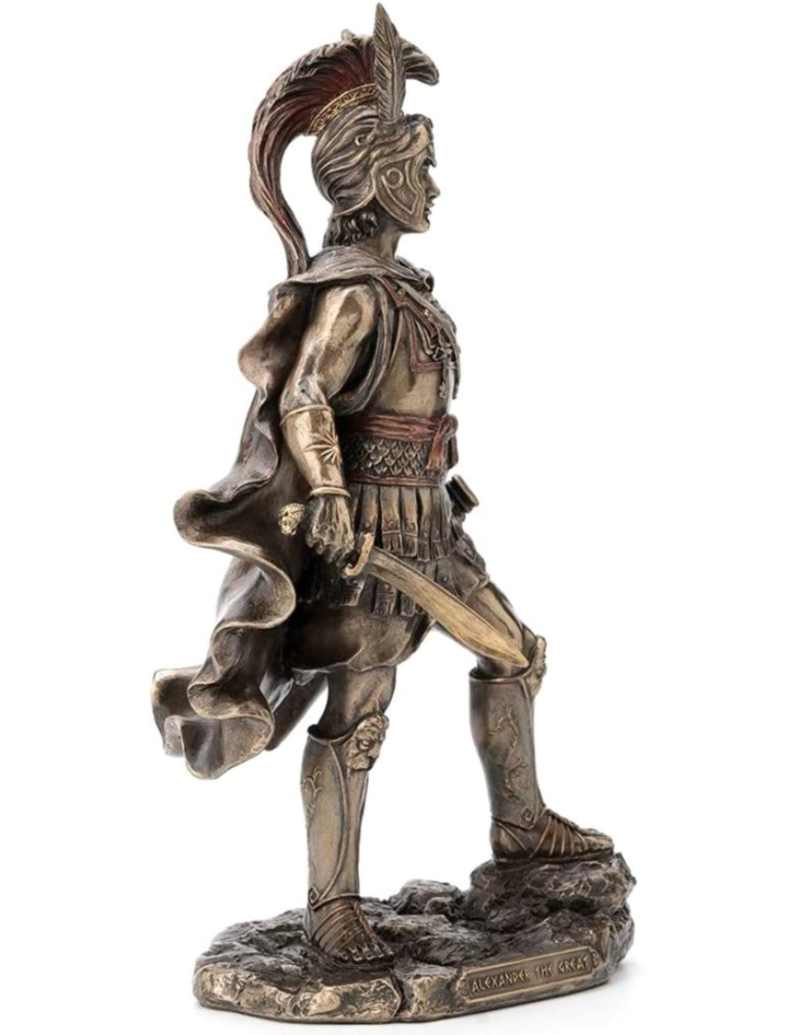 Nemesis Now Bronzed Halvor Viking Longship Figurine, taglia