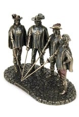 Veronese Design Veronese Design - The Three Musketeers Bronzed Statue