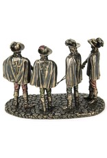 Veronese Design Veronese Design - The Three Musketeers Bronzed Statue