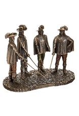 Veronese Design Veronese Design - The Three Musketeers Bronzed Statue
