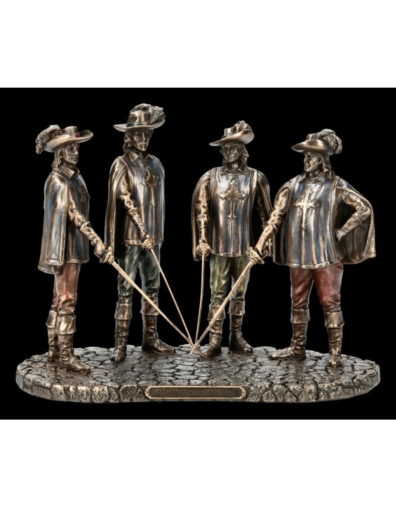 Veronese Design Veronese Design - The Three Musketeers Bronzed Statue