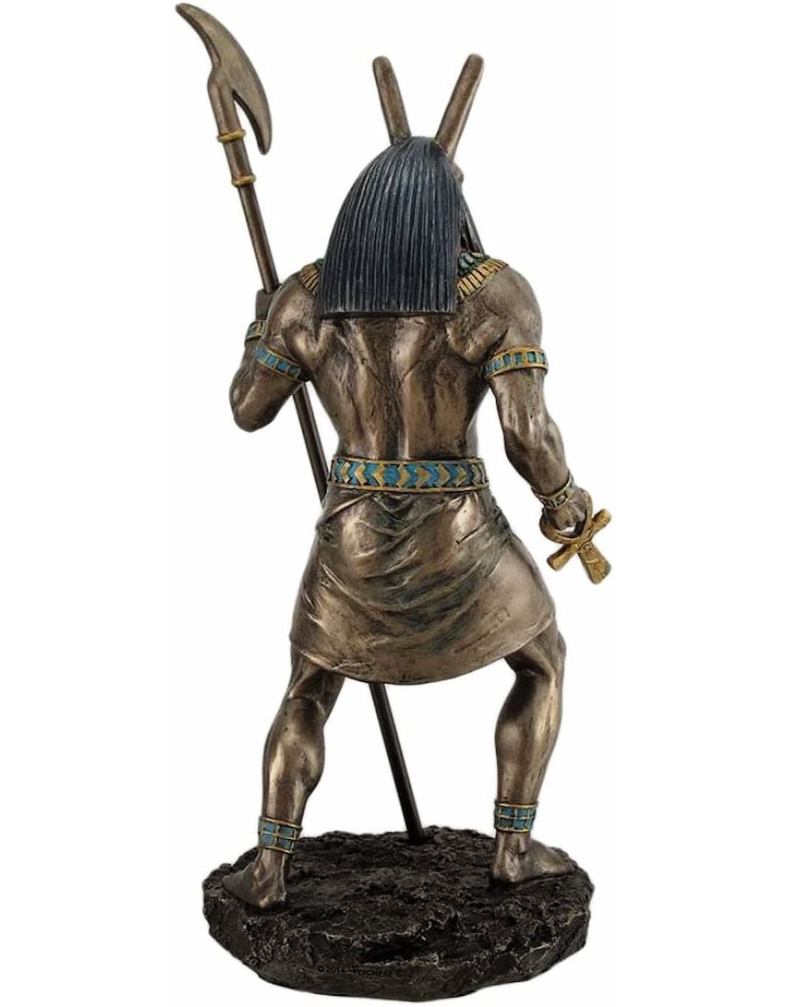 Veronese Design Giftware & Lifestyle - Egyptian God Seth with Ankh Veronese Design