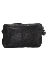 Hide & Stitches Leather Festival bags, waist bags and belt bags - Hide & Stitches Festival Bag Washed Leather Black
