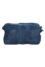 Hide & Stitches Leather Festival bags, waist bags and belt bags - Hide & Stitches Festival Bag Washed Leather Blue