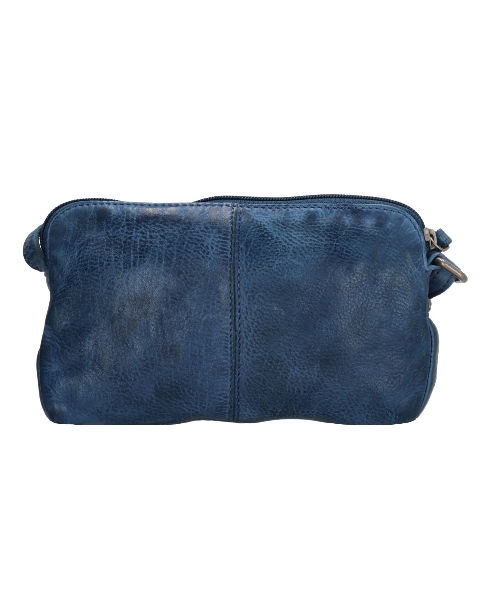 Hide & Stitches Leather Festival bags, waist bags and belt bags - Hide & Stitches Festival Bag Washed Leather Blue