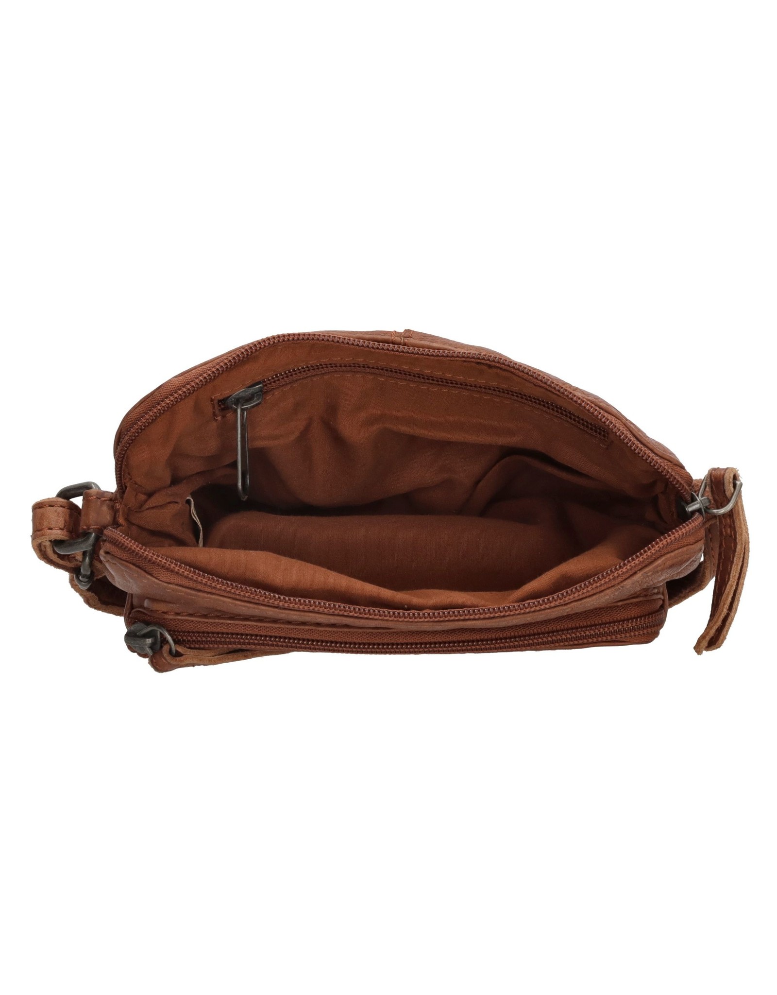 Hide & Stitches Leather Festival bags, waist bags and belt bags - Hide & Stitches Festival Bag Washed Leather Cognac