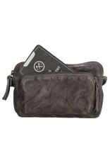 Hide & Stitches Leather Festival bags, waist bags and belt bags - Hide & Stitches Festival Bag Washed Leather Taupe