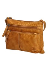 Hide & Stitches Leather Shoulder bags  leather crossbody bags - Hide & Stitches Paint Rock Shoulder Bag Ochre yellow