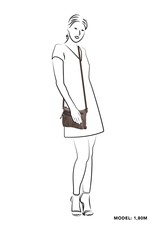 Hide & Stitches Leather Shoulder bags  leather crossbody bags - Hide & Stitches Paint Rock Shoulder Bag  Taupe