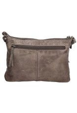 Hide & Stitches Leren schodertassen Leren crossbody tassen - Hide & Stitches Paint Rock Schoudertas Taupe