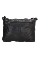 Hide & Stitches Leather Shoulder bags  leather crossbody bags - Hide & Stitches Paint Rock Shoulder Bag Black