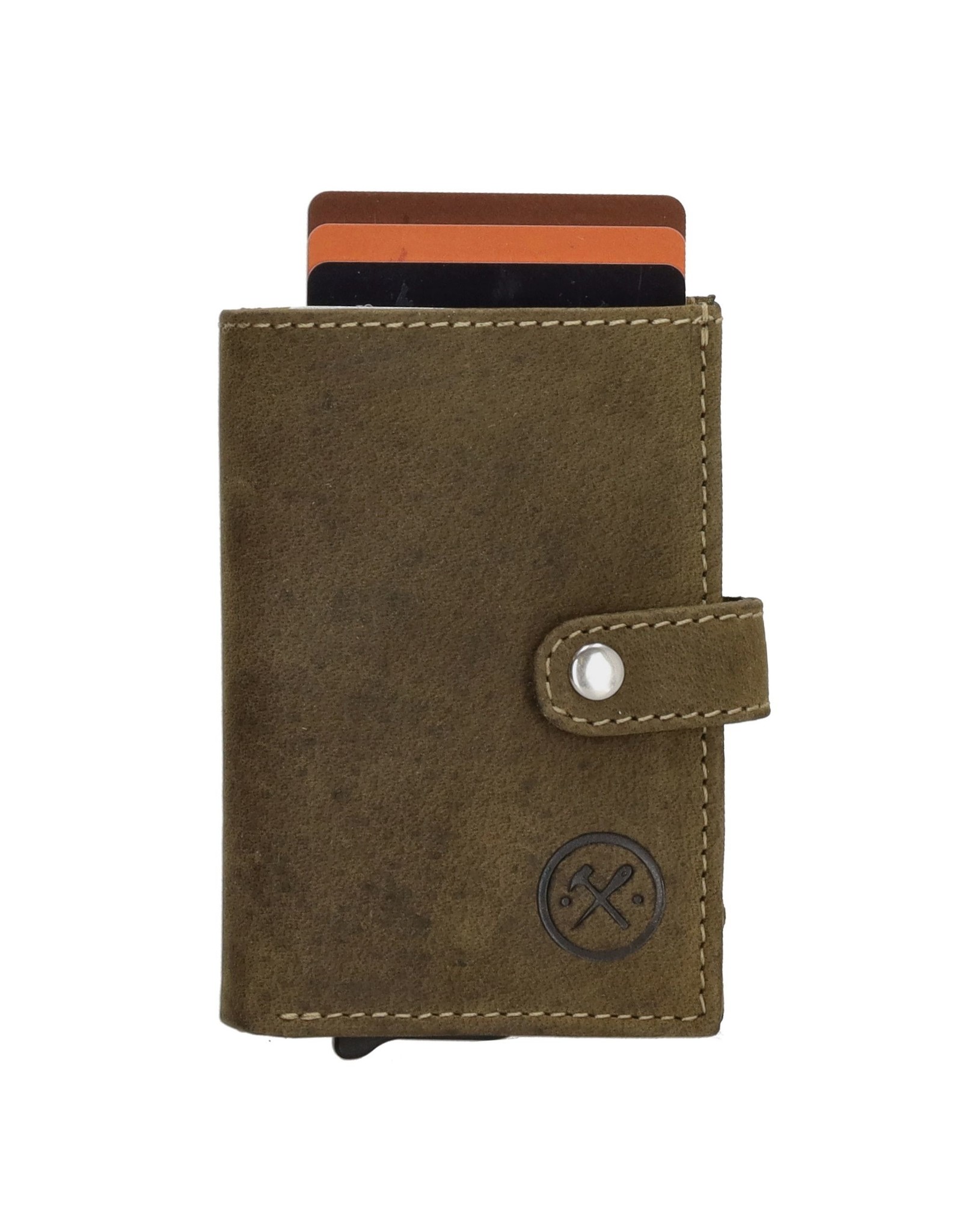 Hide & Stitches Leather Wallets - Hide & Stitches Safety Wallet & Key Ring Set