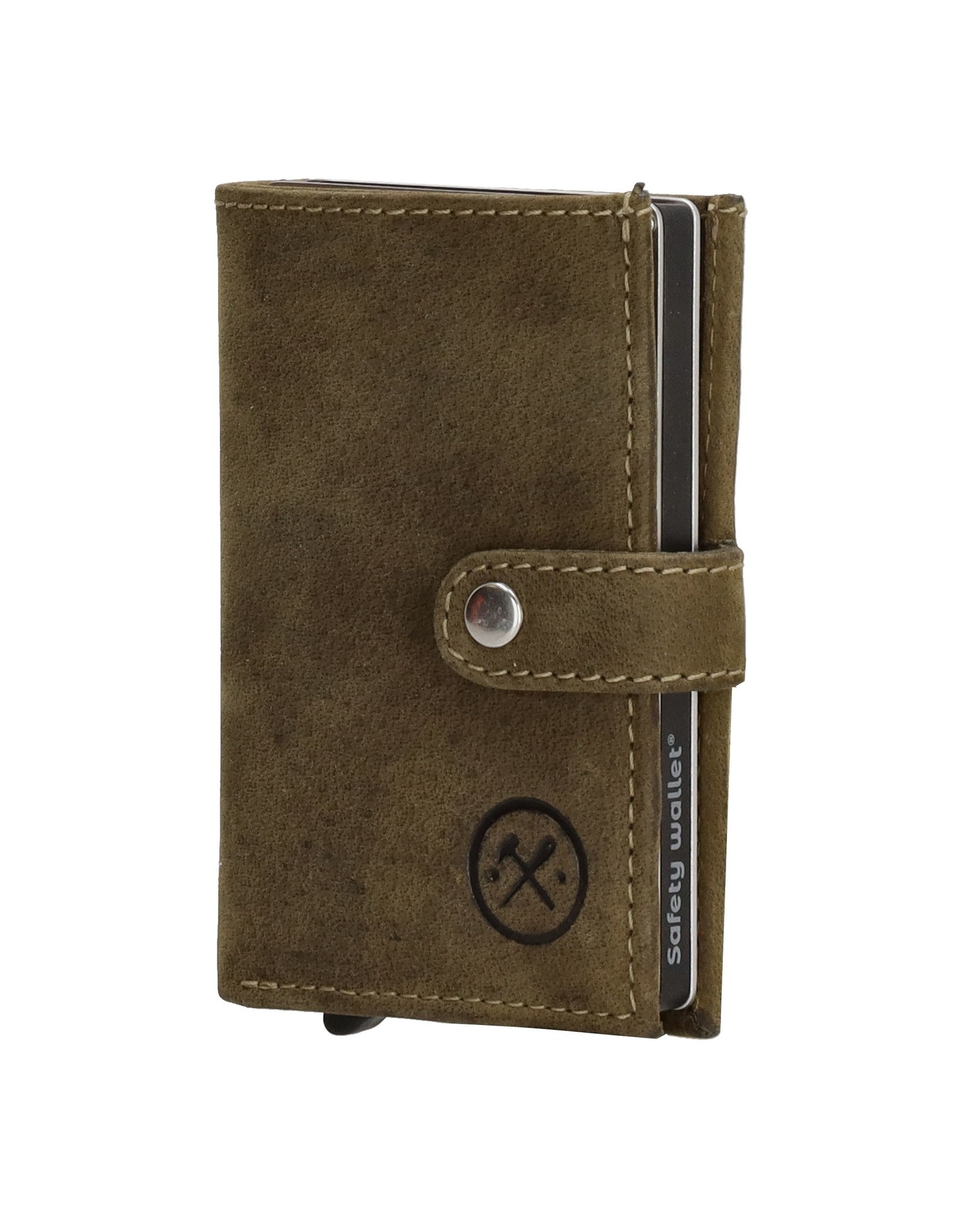 Hide & Stitches Leather Wallets - Hide & Stitches Safety Wallet & Key Ring Set