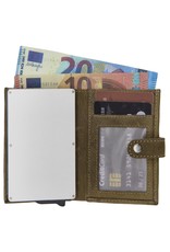 Hide & Stitches Leren Portemonnees - Hide & Stitches Safety Wallet & Sleutelhanger Set