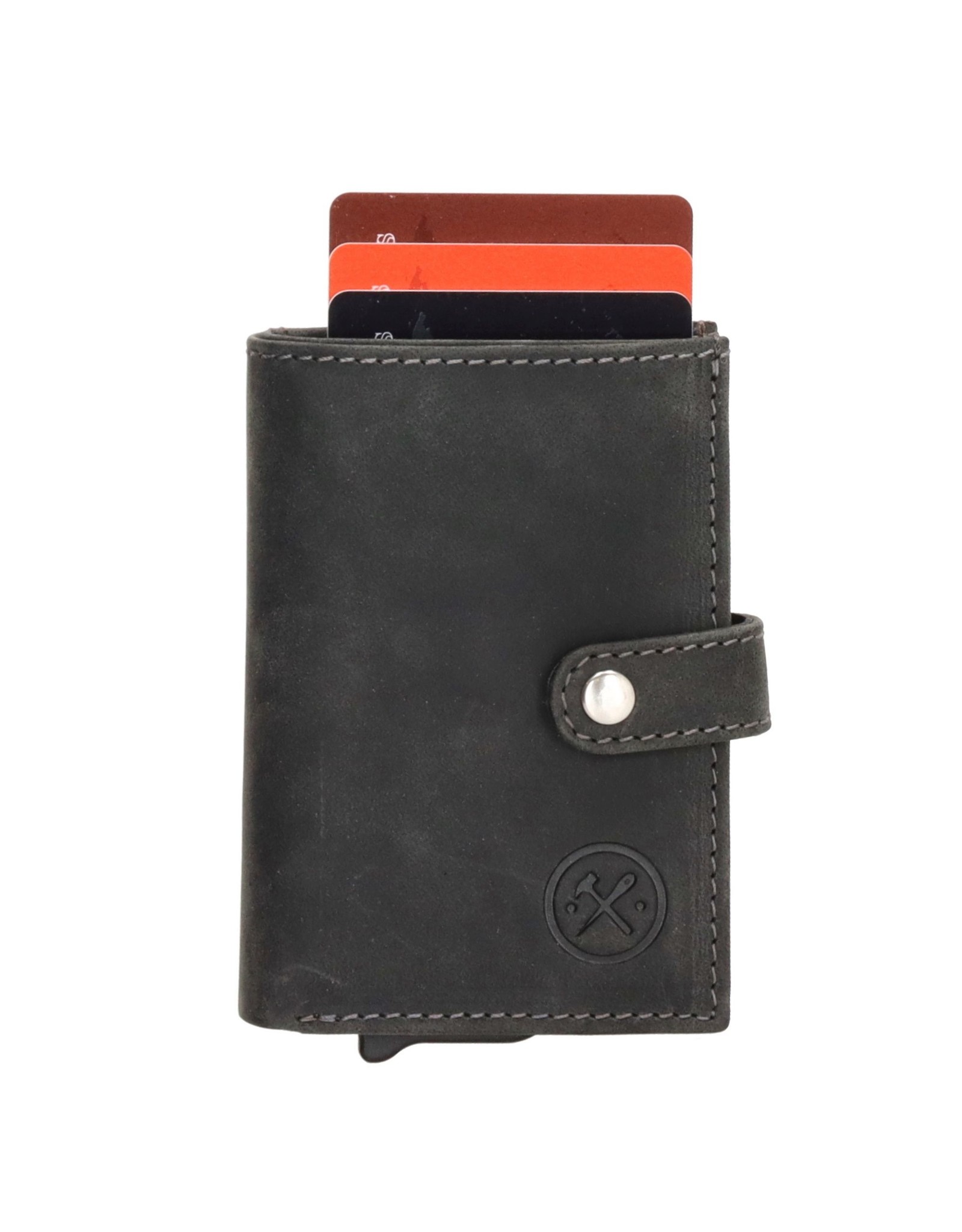 Hide & Stitches Leather Wallets - Hide & Stitches Idaho Safety Wallet & Key ring Set