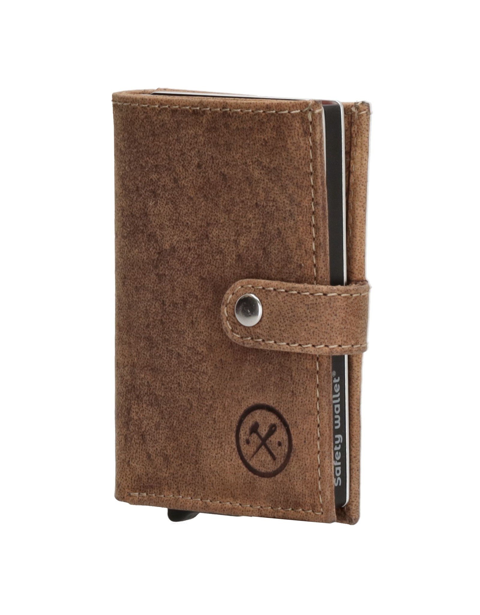 Hide & Stitches Leather Wallets - Hide & Stitches Safety Wallet & Key Ring Set