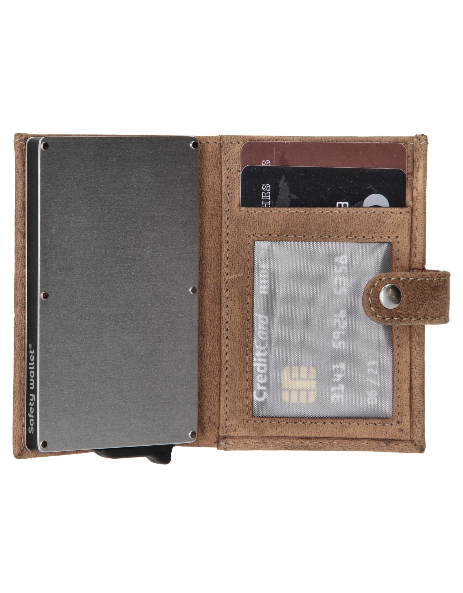 Hide & Stitches Leren Portemonnees - Hide & Stitches Safety Wallet & Sleutelhanger