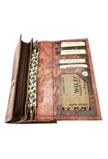 Wild Thing Leather Wallets -  Leather wallet Wild Thing Large (dark brown)