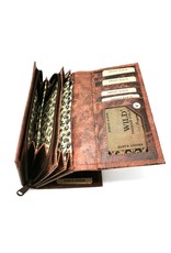 Wild Thing Leather Wallets -  Leather wallet Wild Thing Large (dark brown)