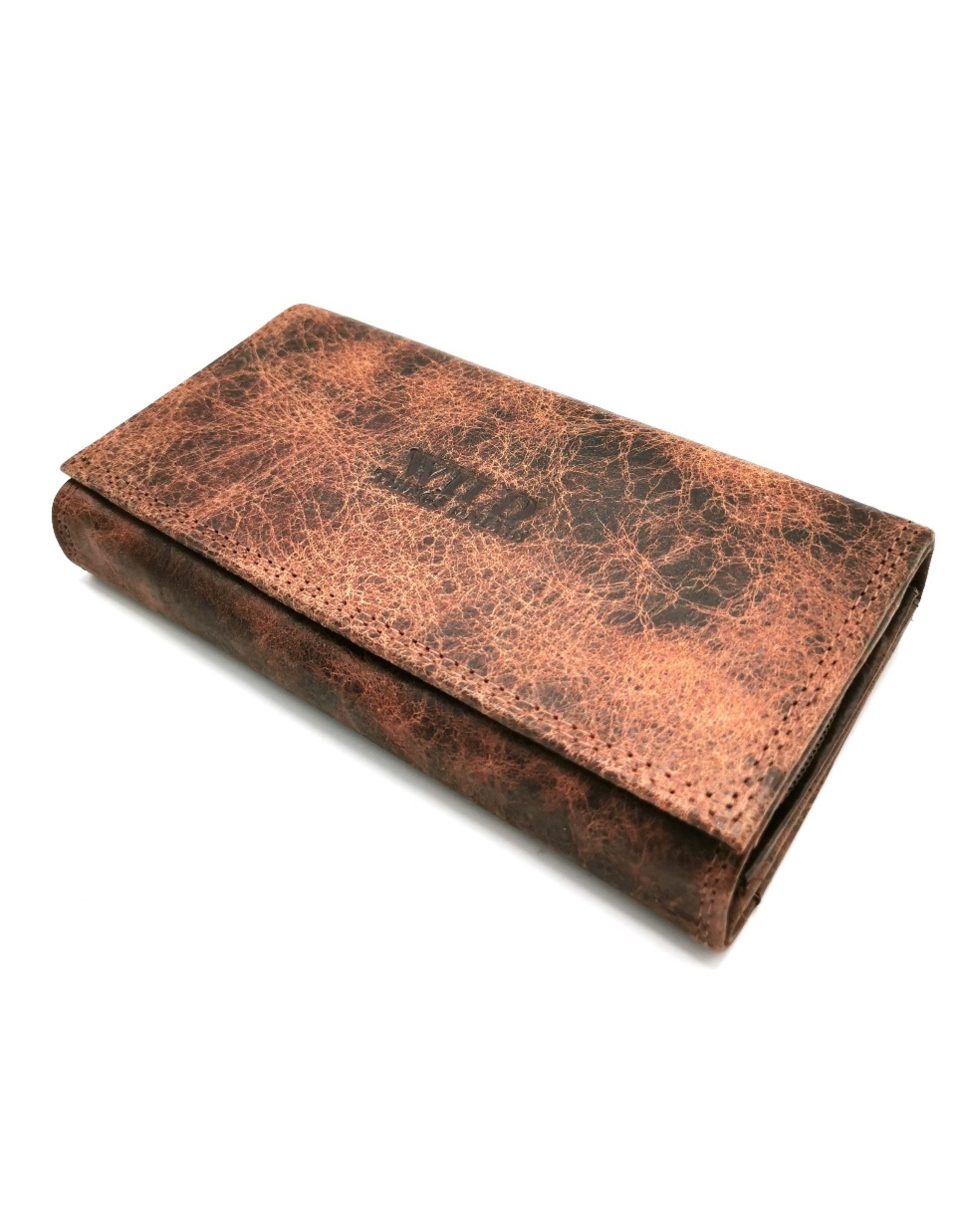 Wild Thing Leather Wallets -  Leather wallet Wild Thing Large (dark brown)