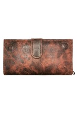 Wild Thing Leather Wallets -  Leather wallet Wild Thing Large (dark brown)