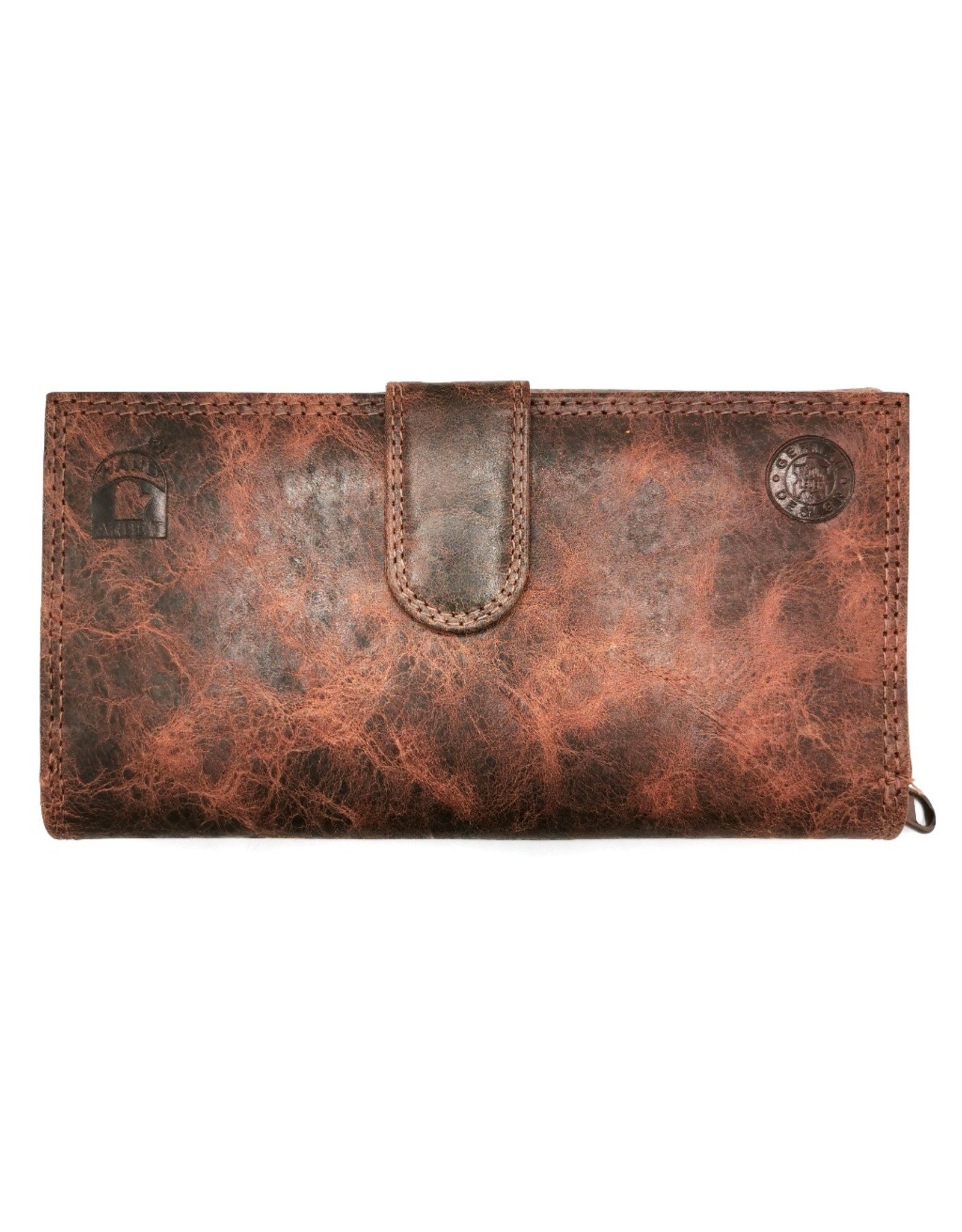 Wild Thing Leather Wallets -  Leather wallet Wild Thing Large (dark brown)