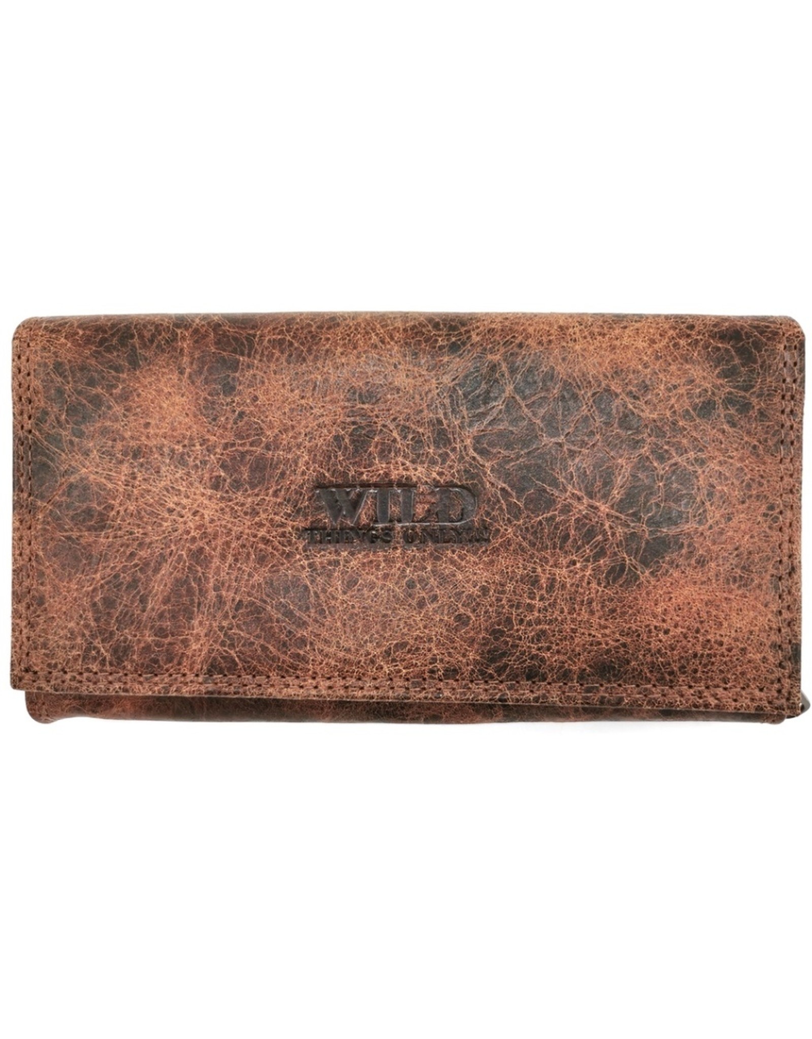 Wild Thing Leather Wallets -  Leather wallet Wild Thing Large (dark brown)