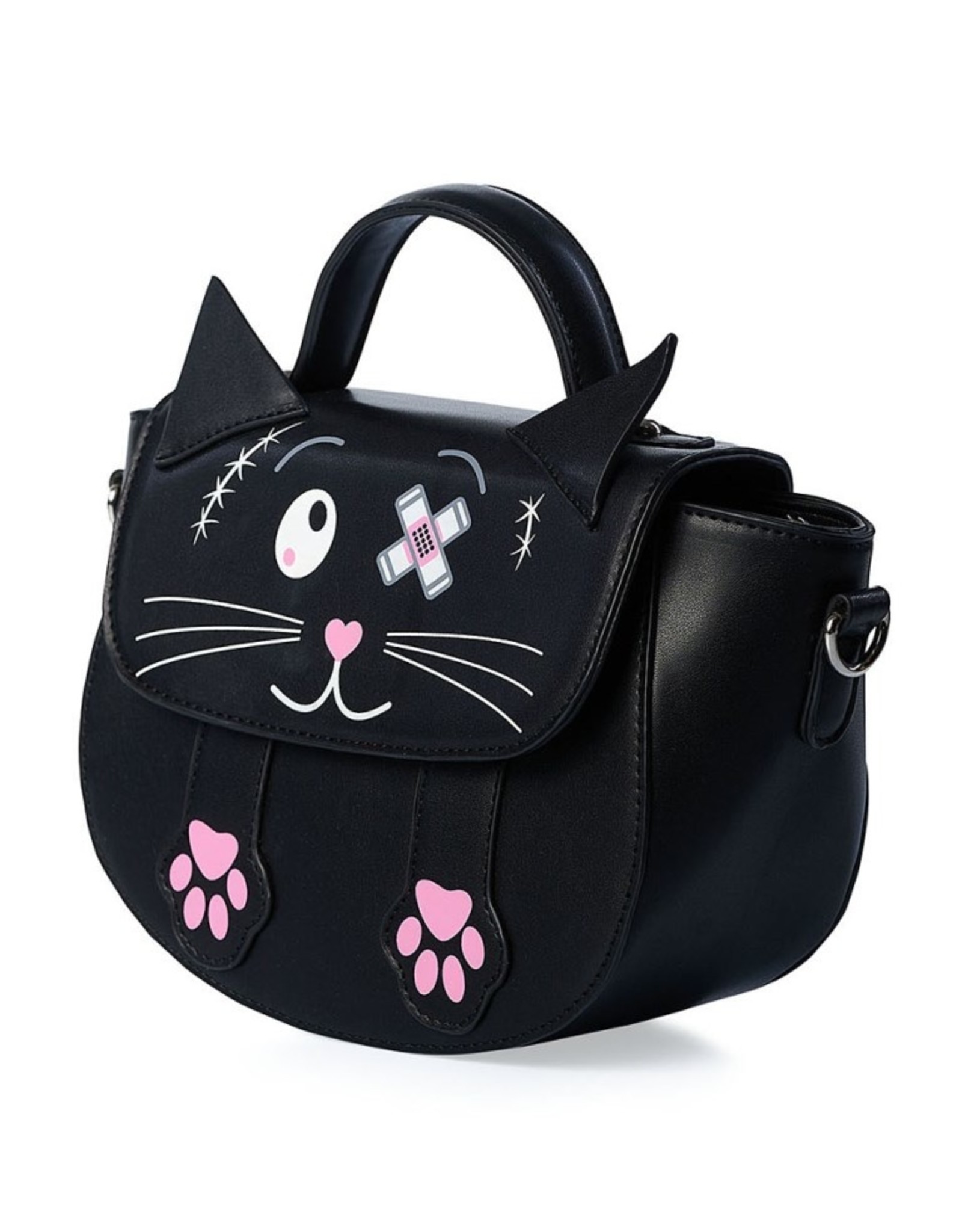 Banned Fashion bags - Banned Neco Shoulder bag with Kawaii Cat print