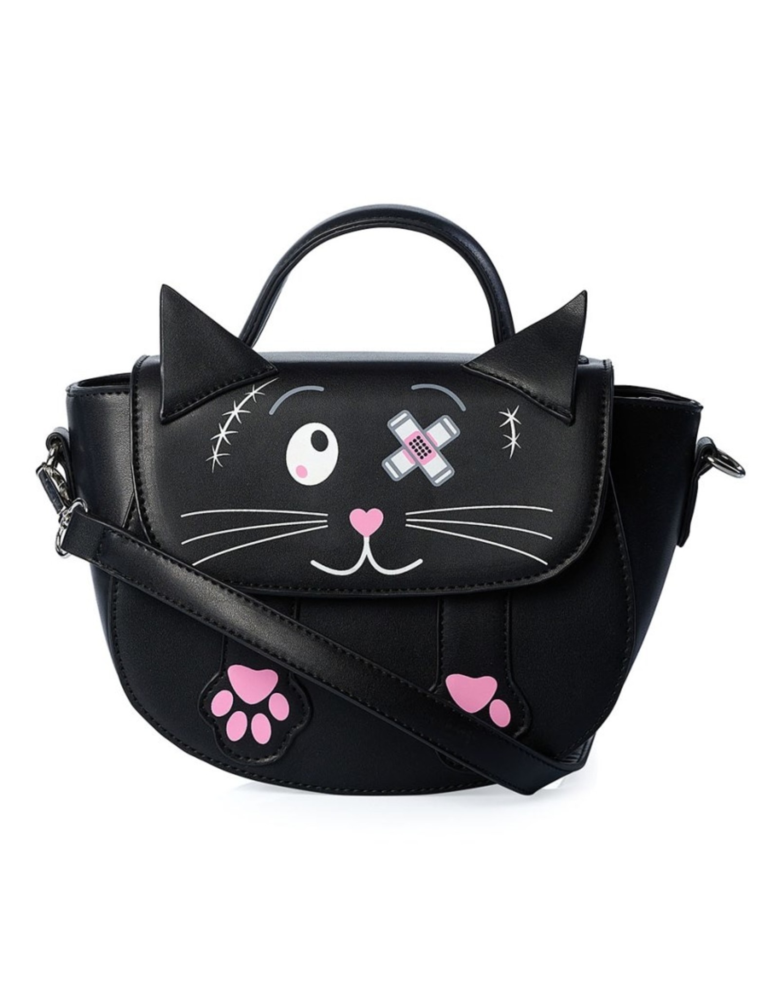 Banned Fashion bags - Banned Neco Shoulder bag with Kawaii Cat print