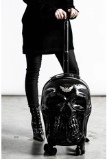 Killstar Killstar bags and accessories - Killstar Tomb Travel Skull Suitcase trolley