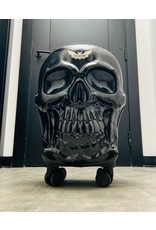 Killstar Killstar bags and accessories - Killstar Tomb Travel Skull Suitcase trolley