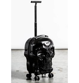 Killstar Killstar Tomb Travel Skull Suitcase trolley