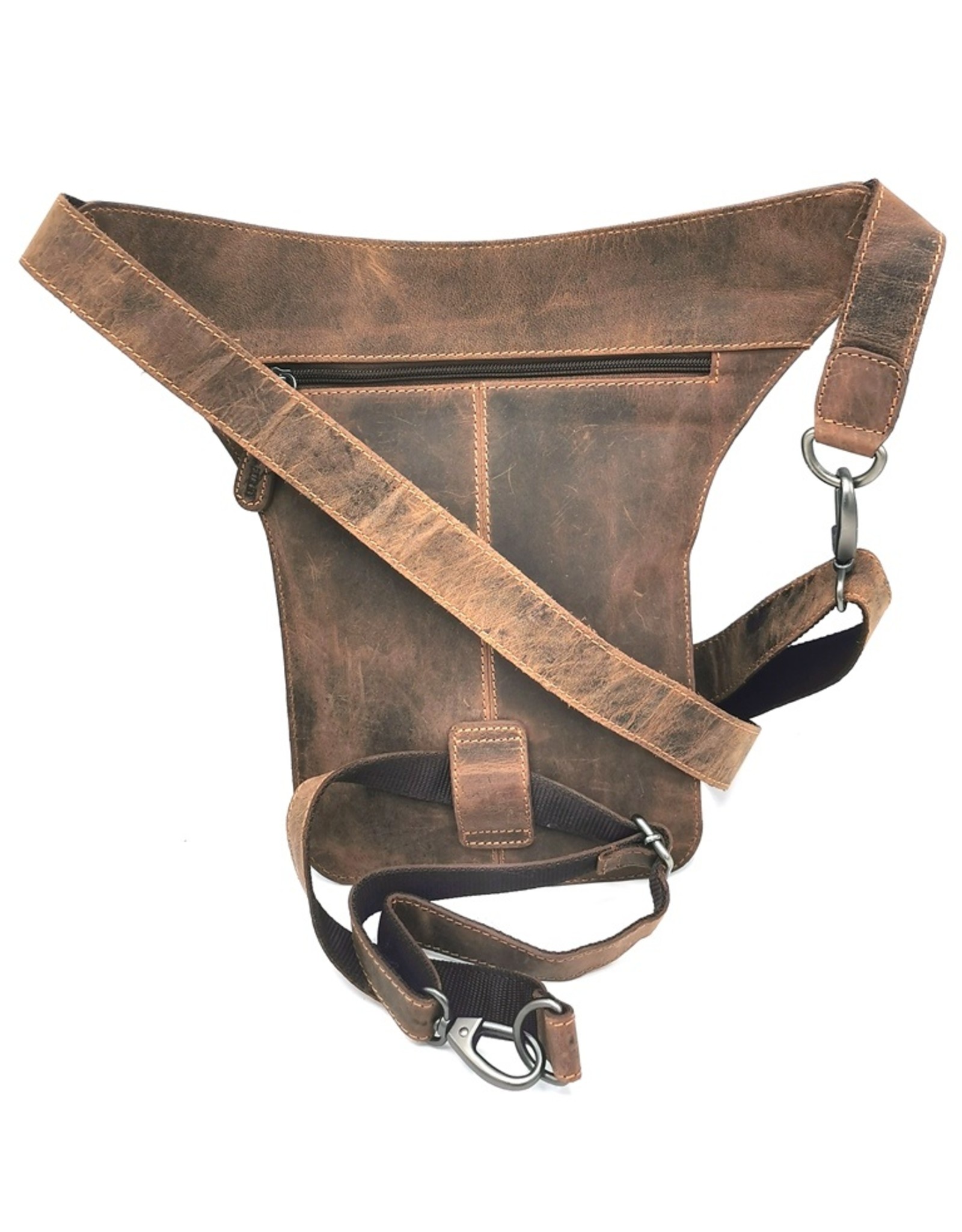 HillBurry Leather bags - Hillburry Leather Legbag / Waistbag / Crossbody