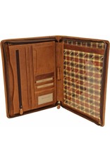 HillBurry Miscellaneous - Hillburry Writing case A4 file folder Vintage leather document organizer