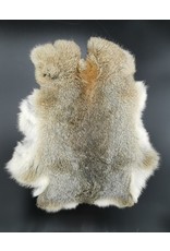 Mars&More Miscellaneous - Rabbit fur brown 35cm x 43cm (soft and odorless)