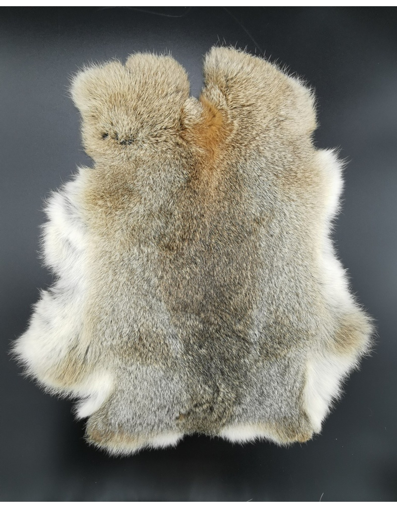 Mars&More Miscellaneous - Rabbit fur brown 35cm x 43cm (soft and odorless)