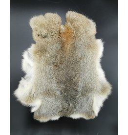 Mars&More Rabbit fur brown 35cm x 43cm (soft and odorless)