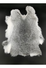 Mars&More Miscellaneous - Rabbit fur grey 30cm x 40 cm (soft and odorless)