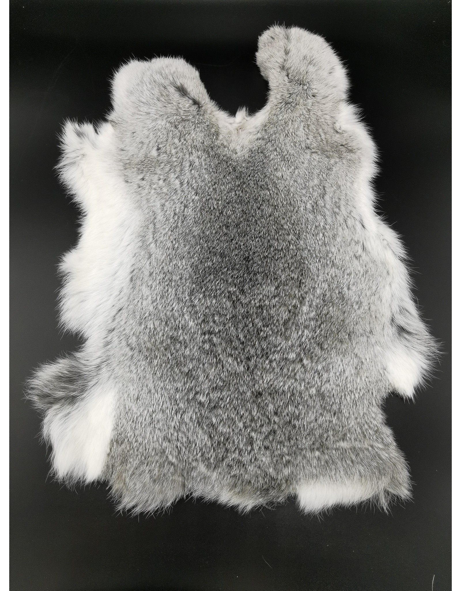 Mars&More Miscellaneous - Rabbit fur grey 30cm x 40 cm (soft and odorless)