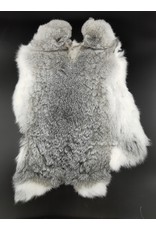 Mars&More Miscellaneous - Rabbit fur grey 30cm x 40 cm (soft and odorless)