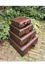 Trukado Miscellaneous -  Houten Koffer Steampunk - Victoriaans XL 39cm x 39cm x 18cm