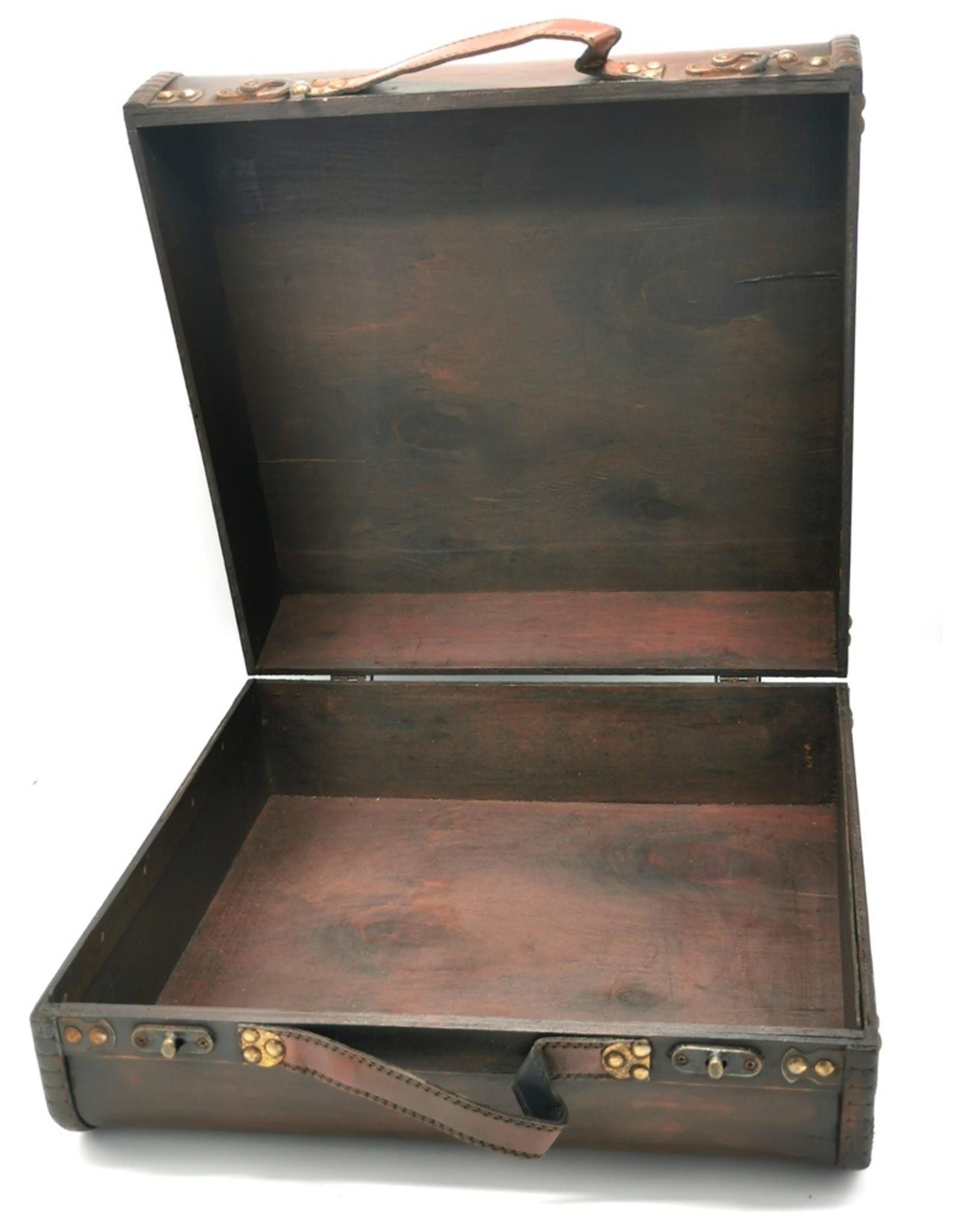 Trukado Miscellaneous - Wooden Suitcase Steampunk - Victorian XL 39cm x 39cm x 18cm