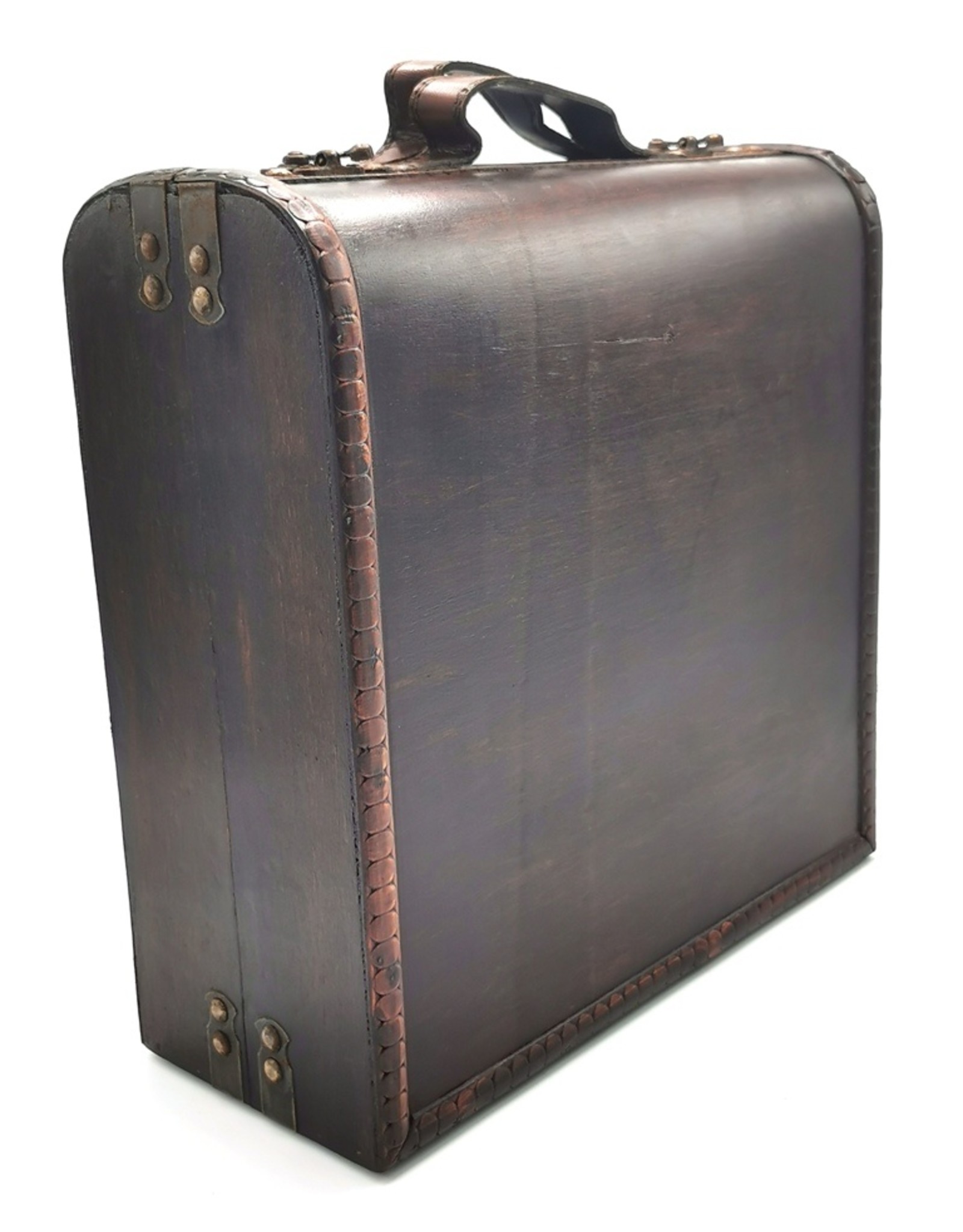 Trukado Miscellaneous - Wooden Suitcase Steampunk - Victorian L 33cm x 33cm x 13cm