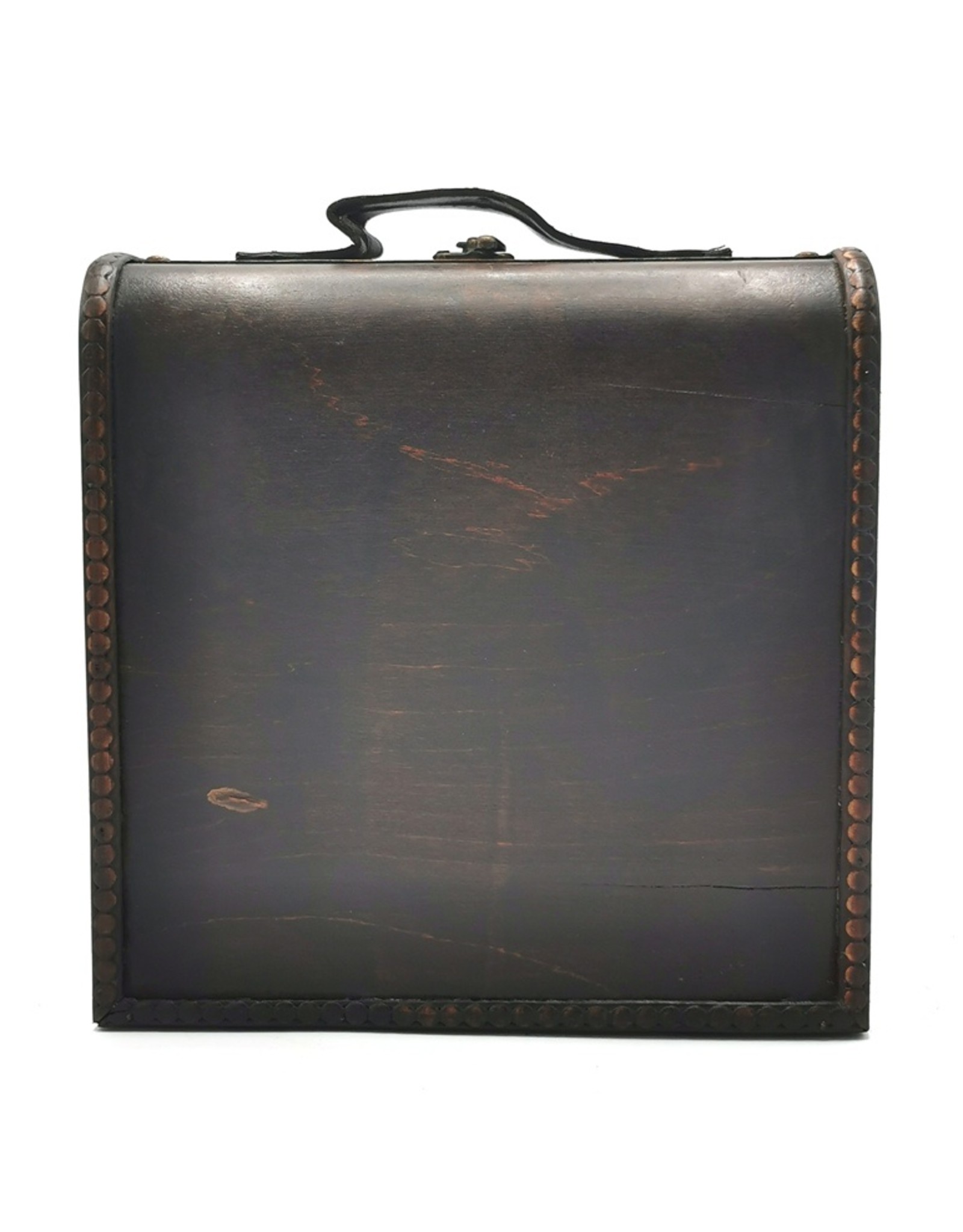 Trukado Miscellaneous - Wooden Suitcase Steampunk - Victorian M 27x26.5x10.5cm