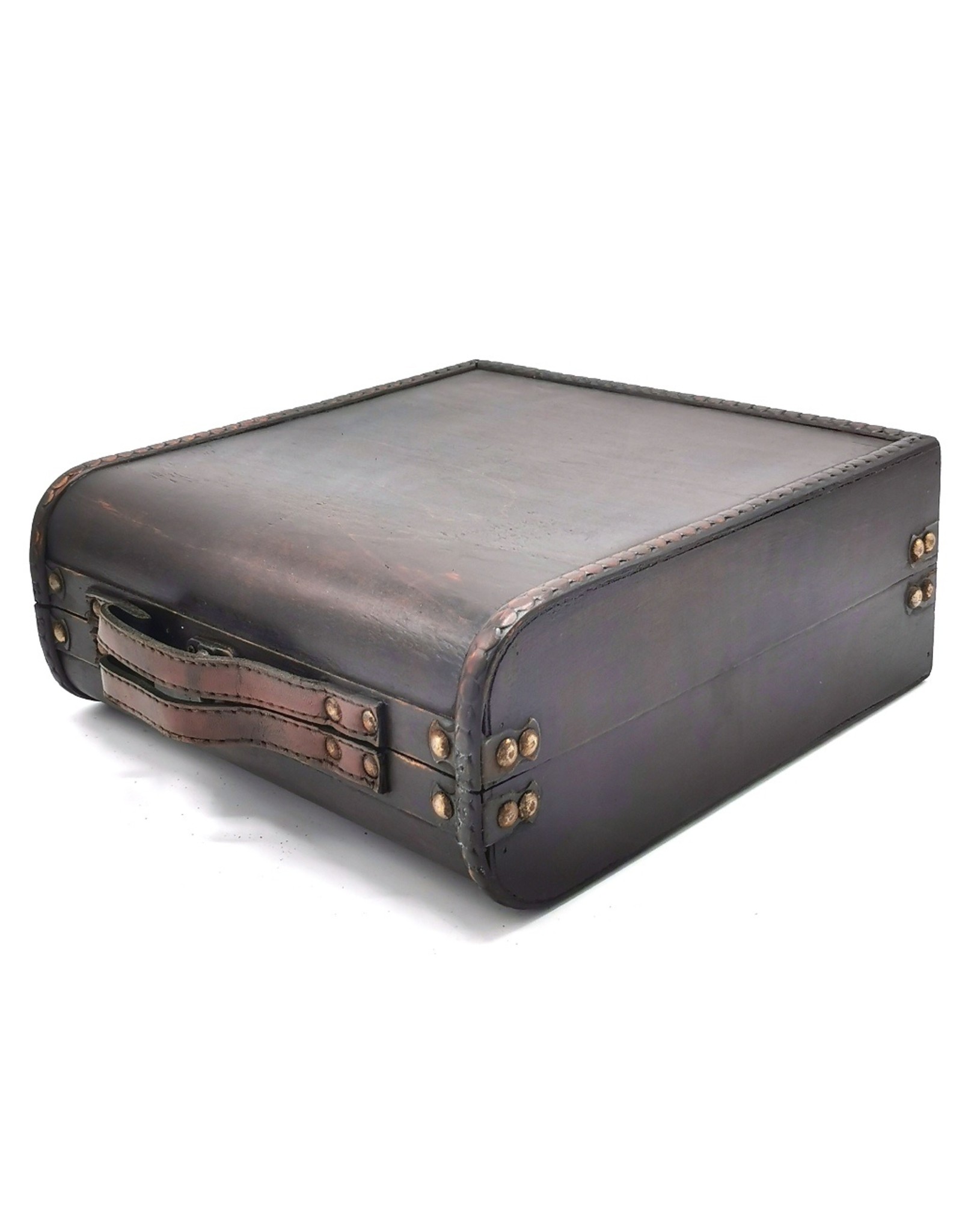 Trukado Miscellaneous - Wooden Suitcase Steampunk - Victorian M 27x26.5x10.5cm