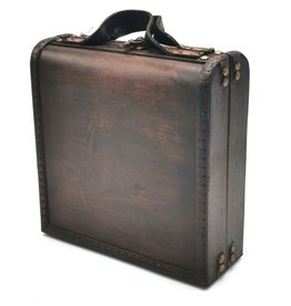 Trukado Wooden Suitcase Steampunk - Victorian S 21x20.5x7.5cm