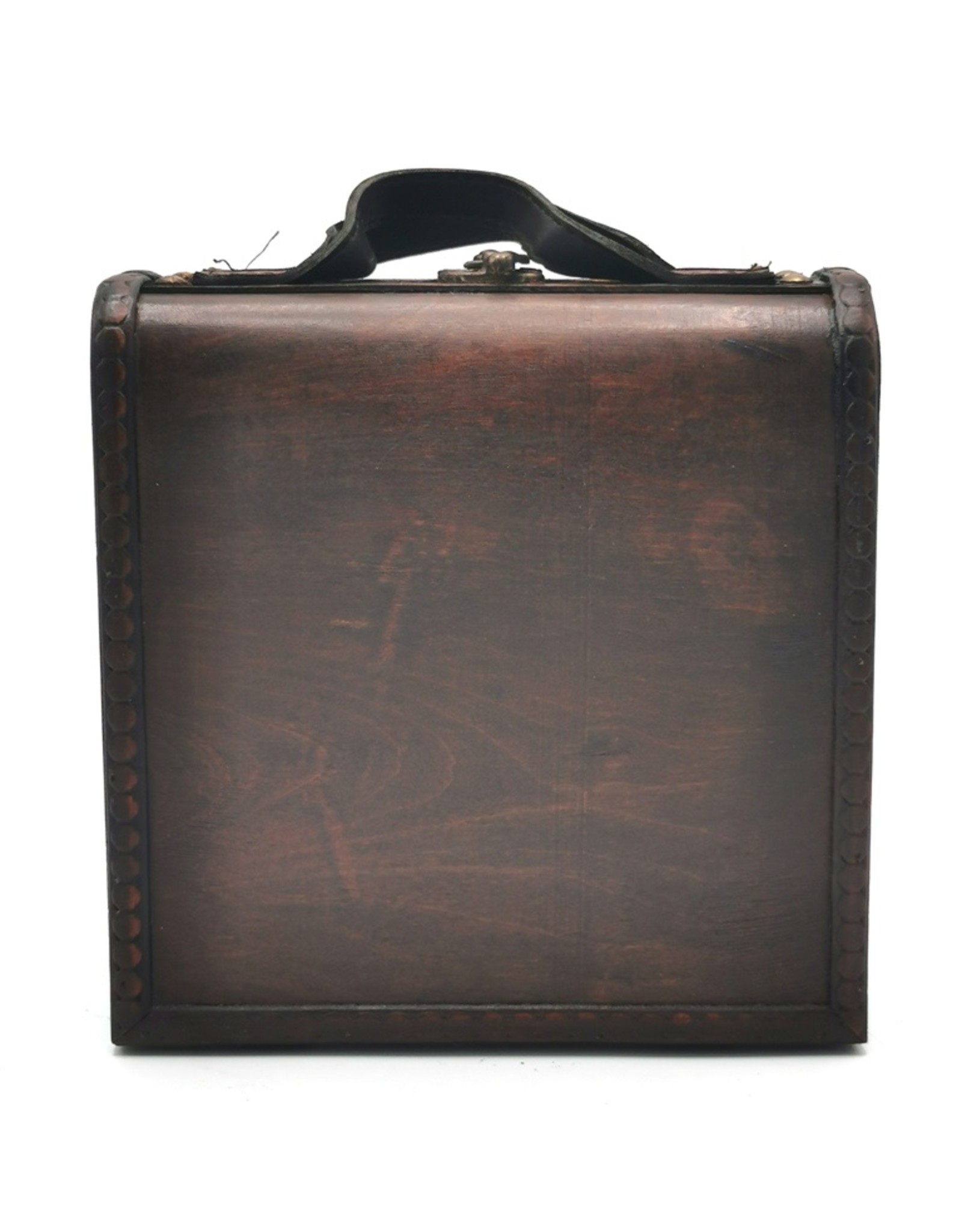 Trukado Miscellaneous - Wooden Suitcase Steampunk - Victorian S 21x20.5x7.5cm